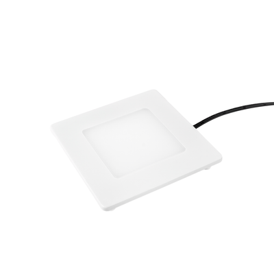 A112D LED Cabinet Light – Square Panel, Surface or Recessed Mount