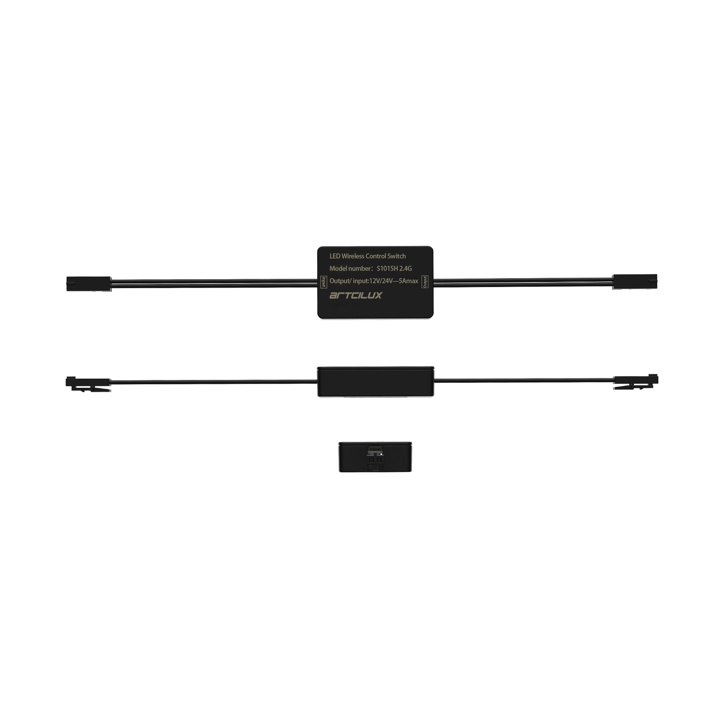 S1015H Wireless LED Controller – 2.4GHz Receiver for Touch & Motion Sensors