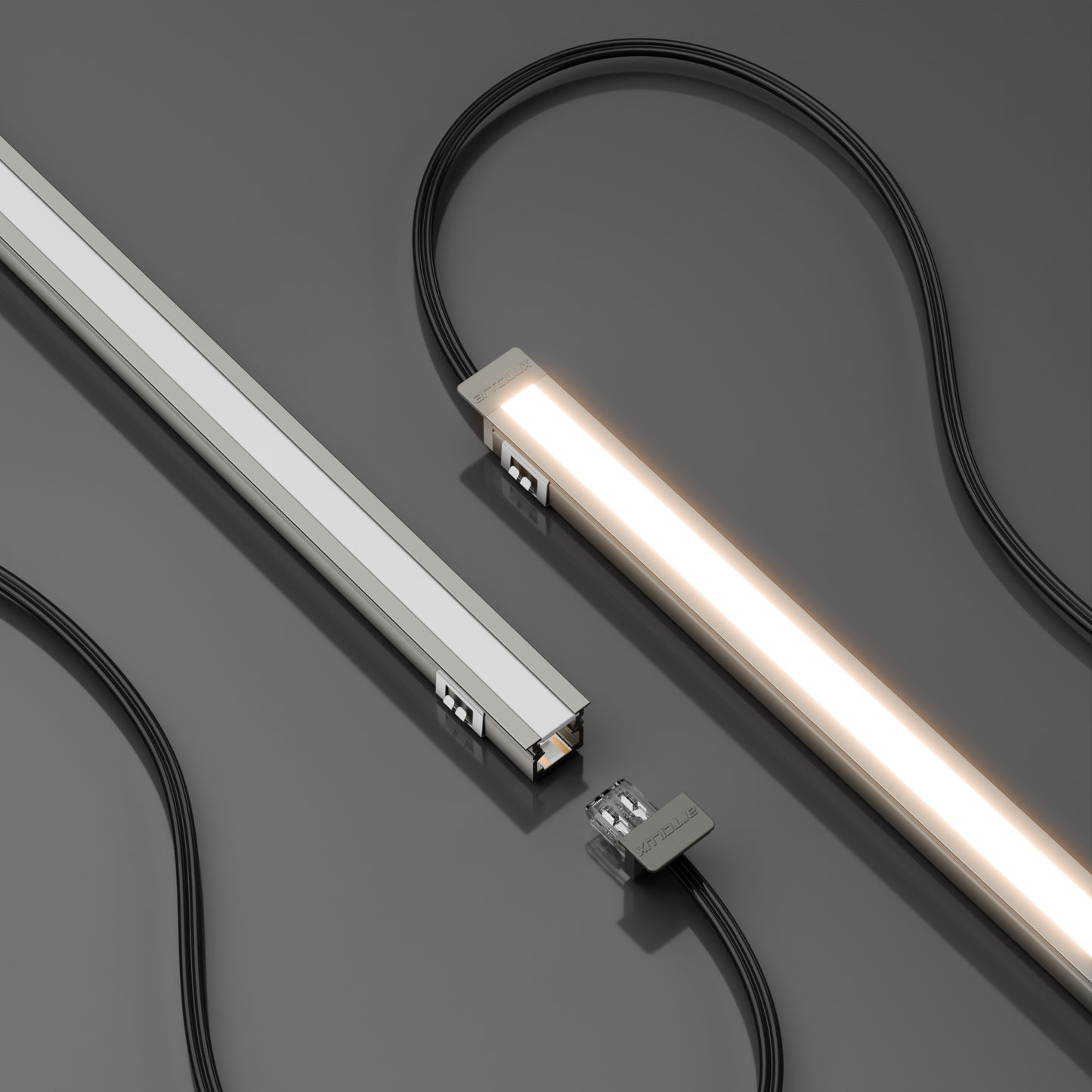 A2Q0L Recessed LED Strip Light – Dual-Angle, Low Voltage, 7.5W