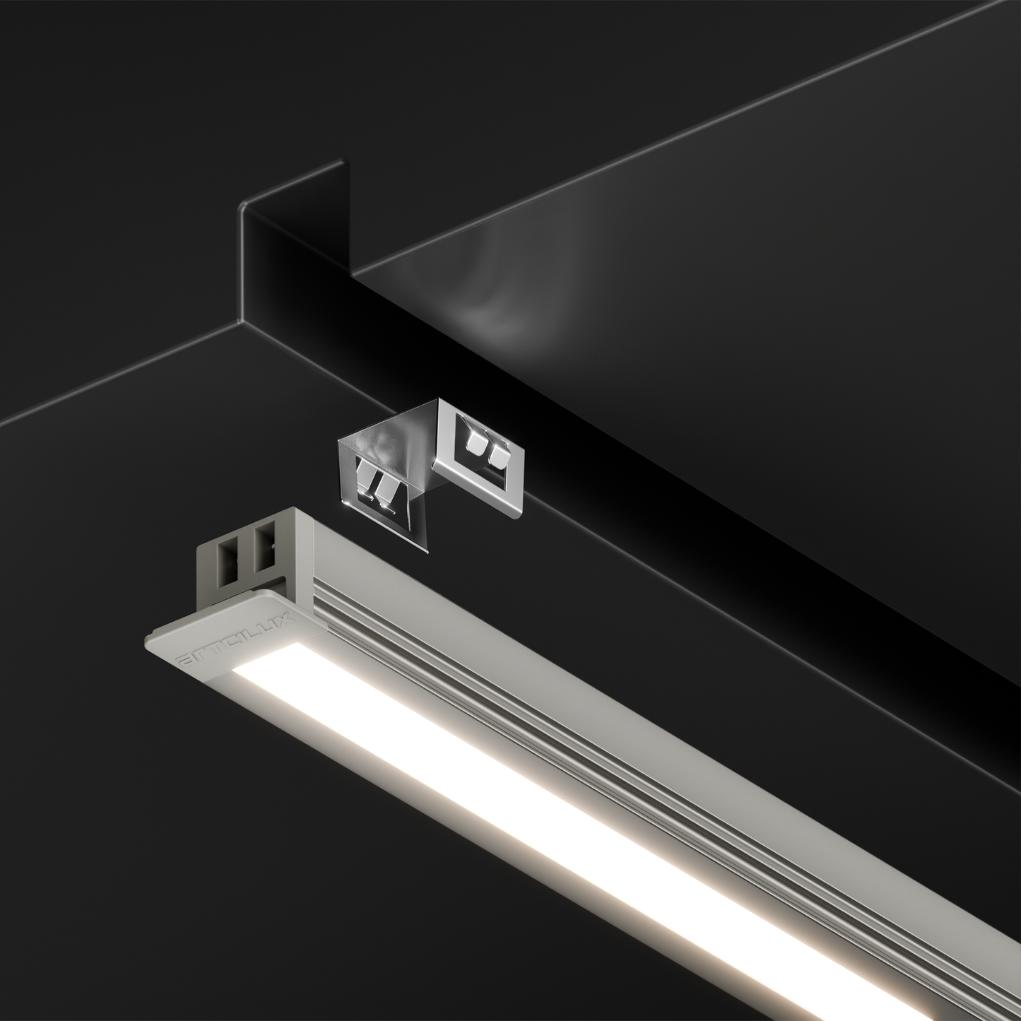 A2Q0L Recessed LED Strip Light – Dual-Angle, Low Voltage, 7.5W