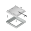 A112D LED Cabinet Light – Square Panel, Surface or Recessed Mount