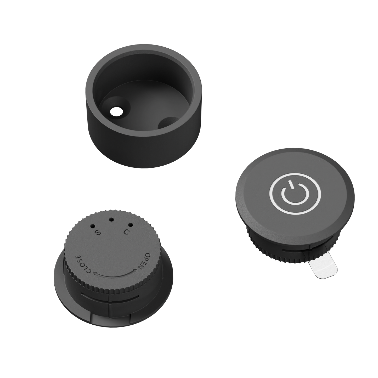 S1015AS Wireless Touch Switch – Single-Key Sender for Remote Control